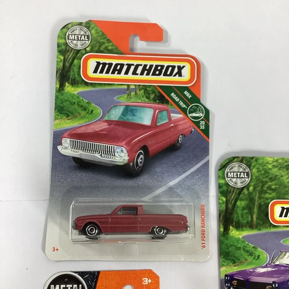 Hot Wheels Mattel Diecast Lot of 5 Metal New Ranchero Mudstanger Prix Police